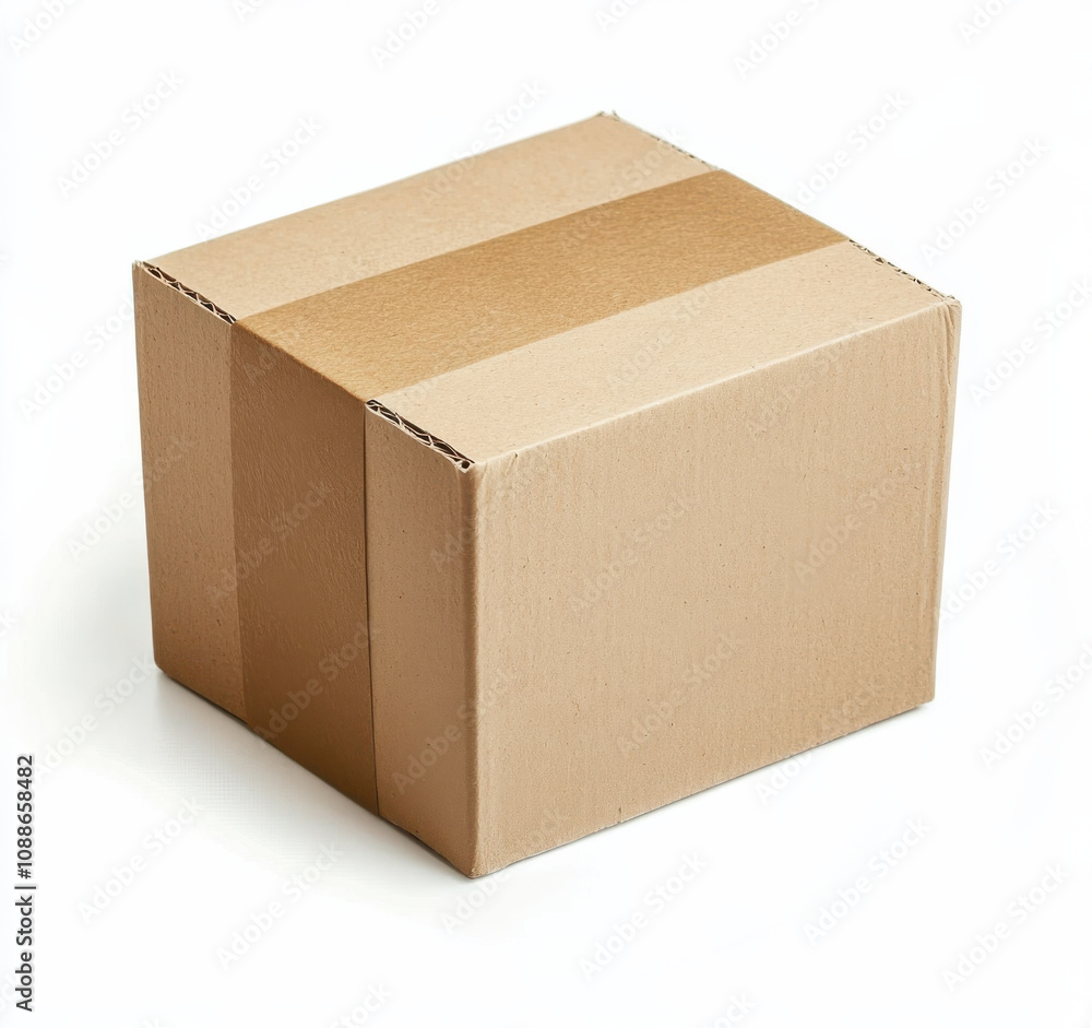 plain cardboard box with simple design, ideal for shipping and storage. Its neutral color and sturdy construction make it versatile for various uses plain cardboard box with simple design, ideal for shipping and storage. Its neutral color and sturdy construction make it versatile for various uses