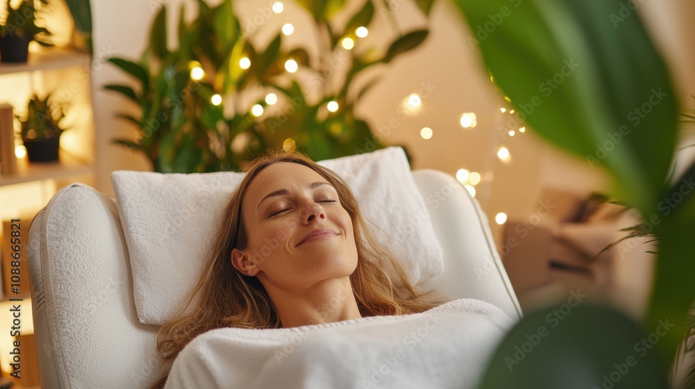 Serene Spa Experience with Relaxed Individual Serene Spa Experience with Relaxed Individual