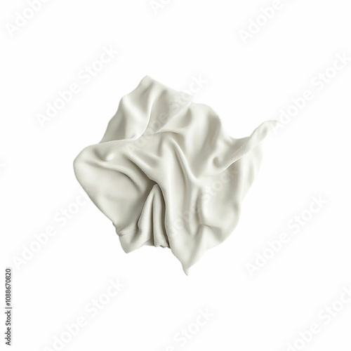 White Towels on a white background