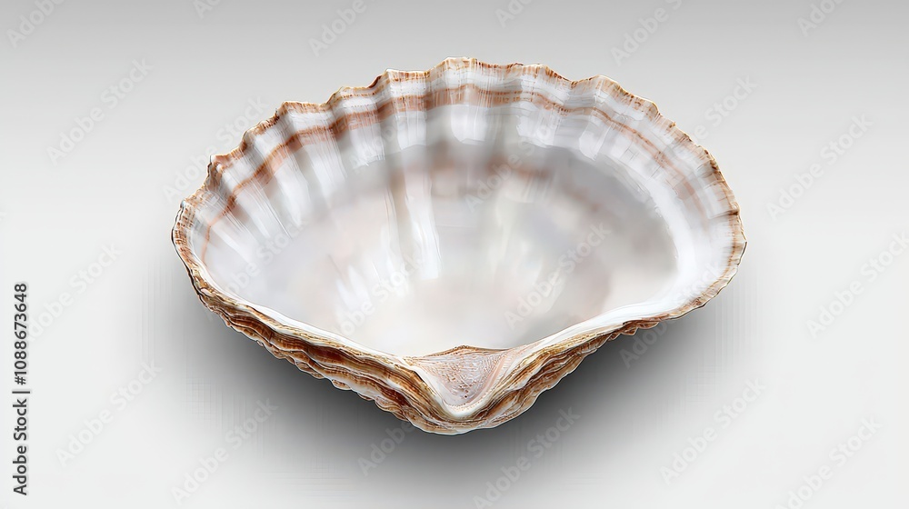 Elegant Oyster Shell Seashell Ocean Beach Coastal Marine Life Nature Texture Background High Elegant Oyster Shell Seashell Ocean Beach Coastal Marine Life Nature Texture Background High
