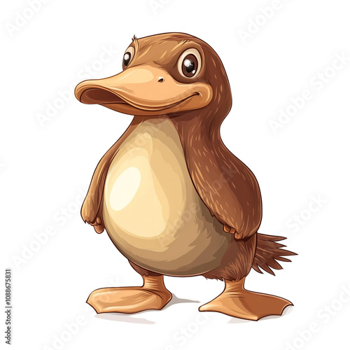 Cute Cartoon Duck photo