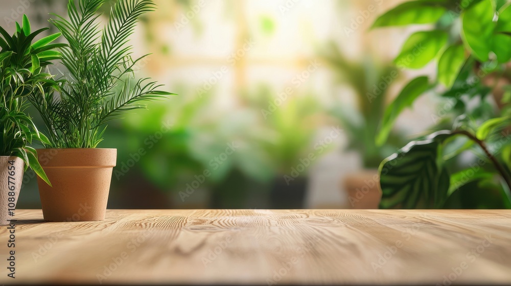 Soft Focus on Plants with Bright Background Soft Focus on Plants with Bright Background