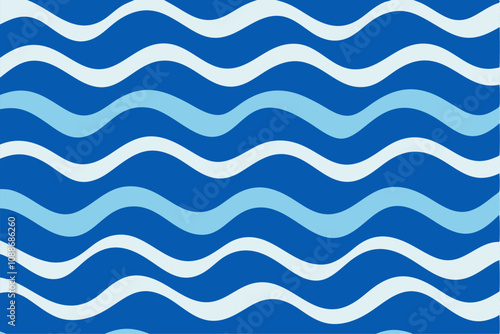 A visually striking abstract pattern featuring flowing blue waves, perfect for backgrounds and design projects.