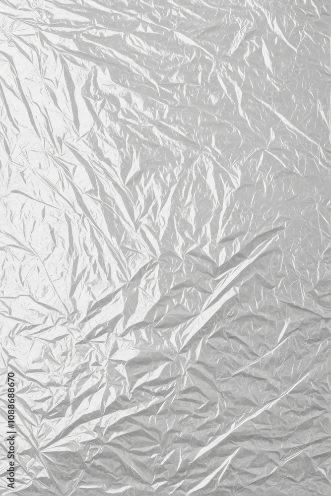 Crumpled transparent plastic sheet texture background Crumpled transparent plastic sheet texture background