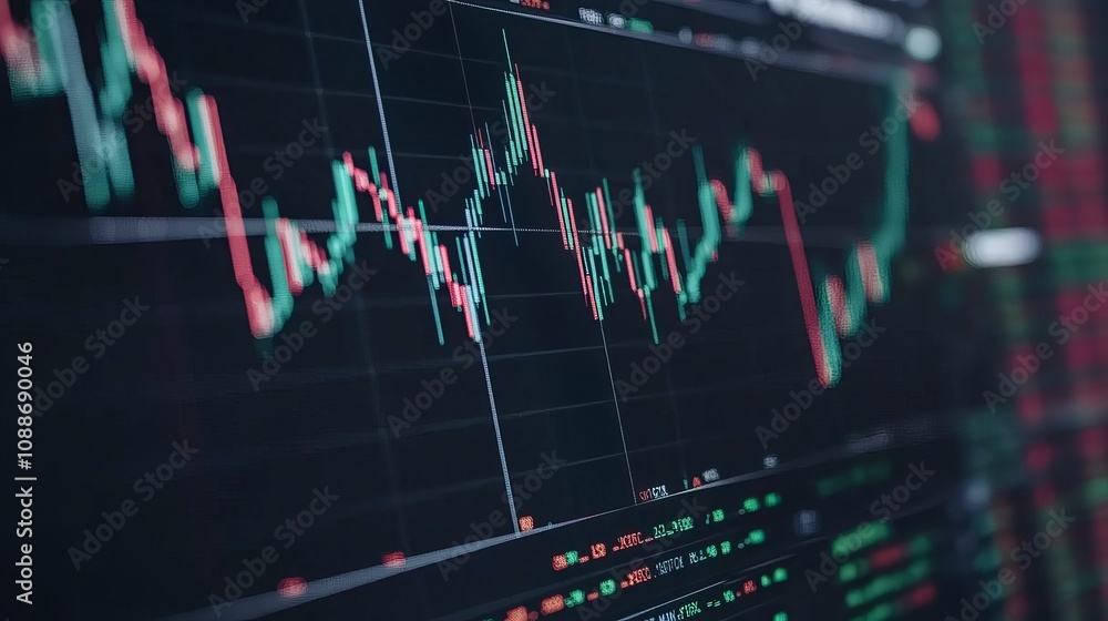 Trading Screen of Online Investing Platform with Stock Market Data and Graphs Trading Screen of Online Investing Platform with Stock Market Data and Graphs