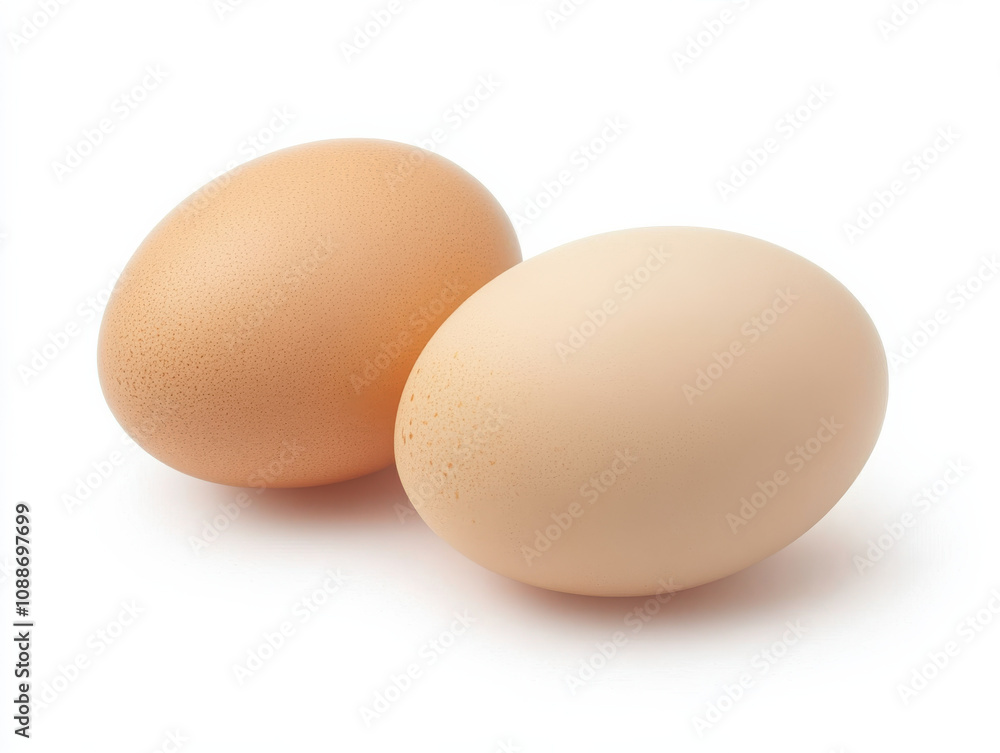 Fresh eggs in various shades, showcasing their natural textures and colors. Perfect for culinary use or food photography Fresh eggs in various shades, showcasing their natural textures and colors. Perfect for culinary use or food photography
