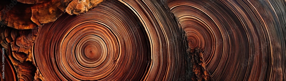 Textured shot of tree rings, earthy brown tones, intricate lines, natural light Textured shot of tree rings, earthy brown tones, intricate lines, natural light