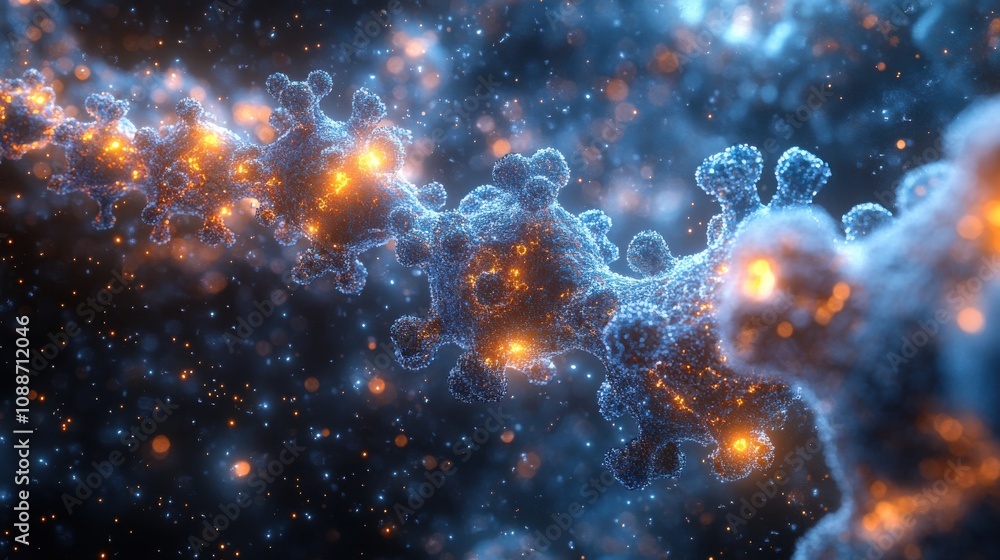 Cosmic nebulae swirl in a celestial ballet, a fractal tapestry of stardust and starlight Cosmic nebulae swirl in a celestial ballet, a fractal tapestry of stardust and starlight