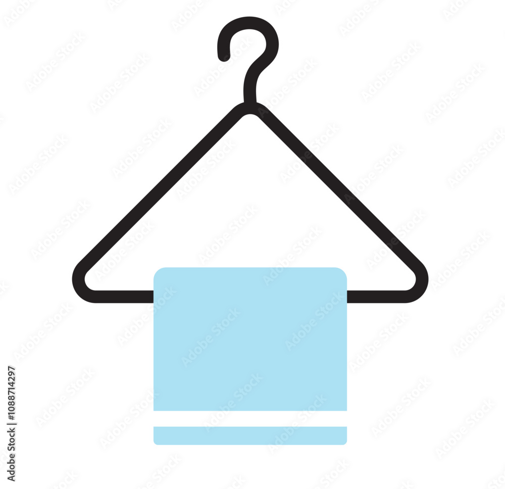 towel vector icon set towel vector icon set