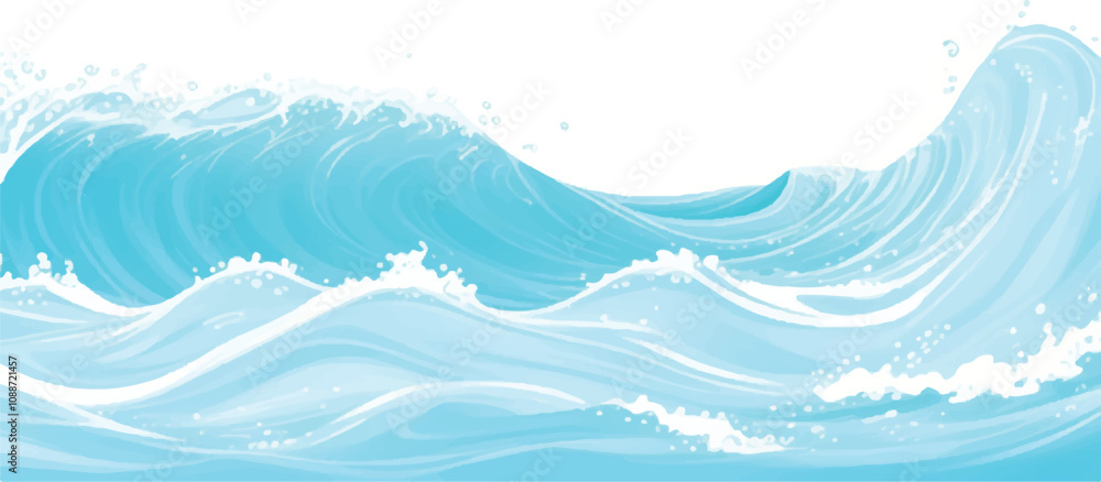 Transparent abstract soft green and blue abstract water color ocean wave texture background. Banner Graphic Resource as background for ocean wave and water wave abstract graphics Transparent abstract soft green and blue abstract water color ocean wave texture background. Banner Graphic Resource as background for ocean wave and water wave abstract graphics