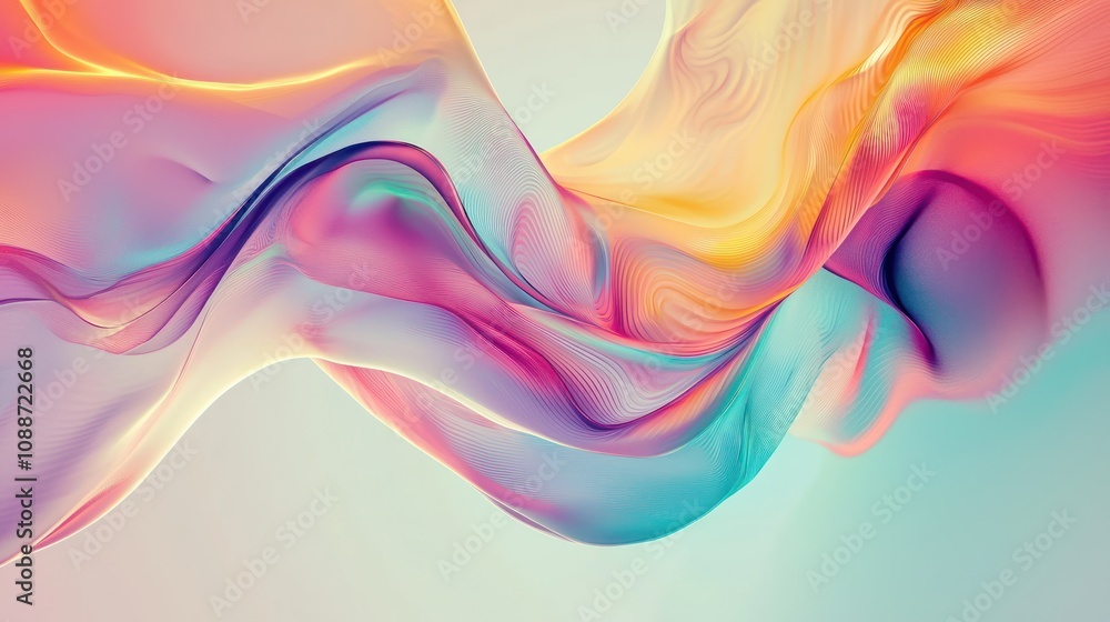 A digital abstract background with a blend of organic shapes and tech-inspired elements A digital abstract background with a blend of organic shapes and tech-inspired elements
