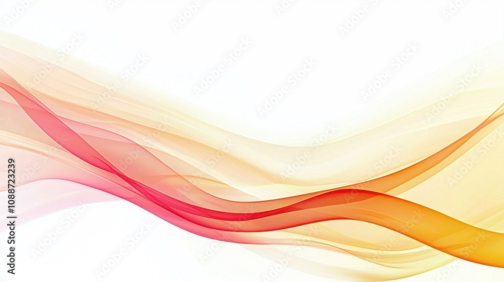 An abstract illustration featuring flowing waves in shades of pink, orange, and cream. The smooth lines create a dynamic, creative background. An abstract illustration featuring flowing waves in shades of pink, orange, and cream. The smooth lines create a dynamic, creative background.