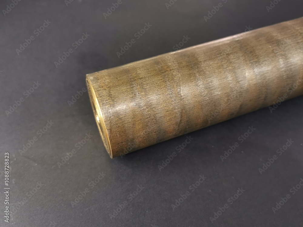 Fotografie Bronze brass is suitable for general bushing turning
