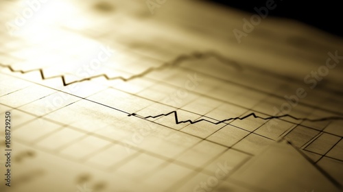 Wallpaper Mural Graph showing quarterly financial performance, illustrating steady growth and strategic investments in key sectors, emphasizing fiscal stability and long-term profitability. Torontodigital.ca
