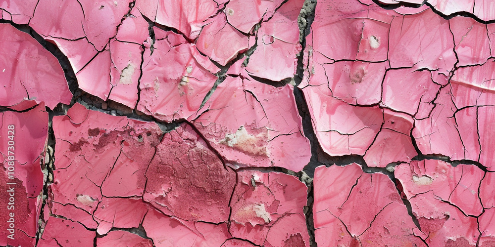 Weathered and Cracked Texture Close-Up