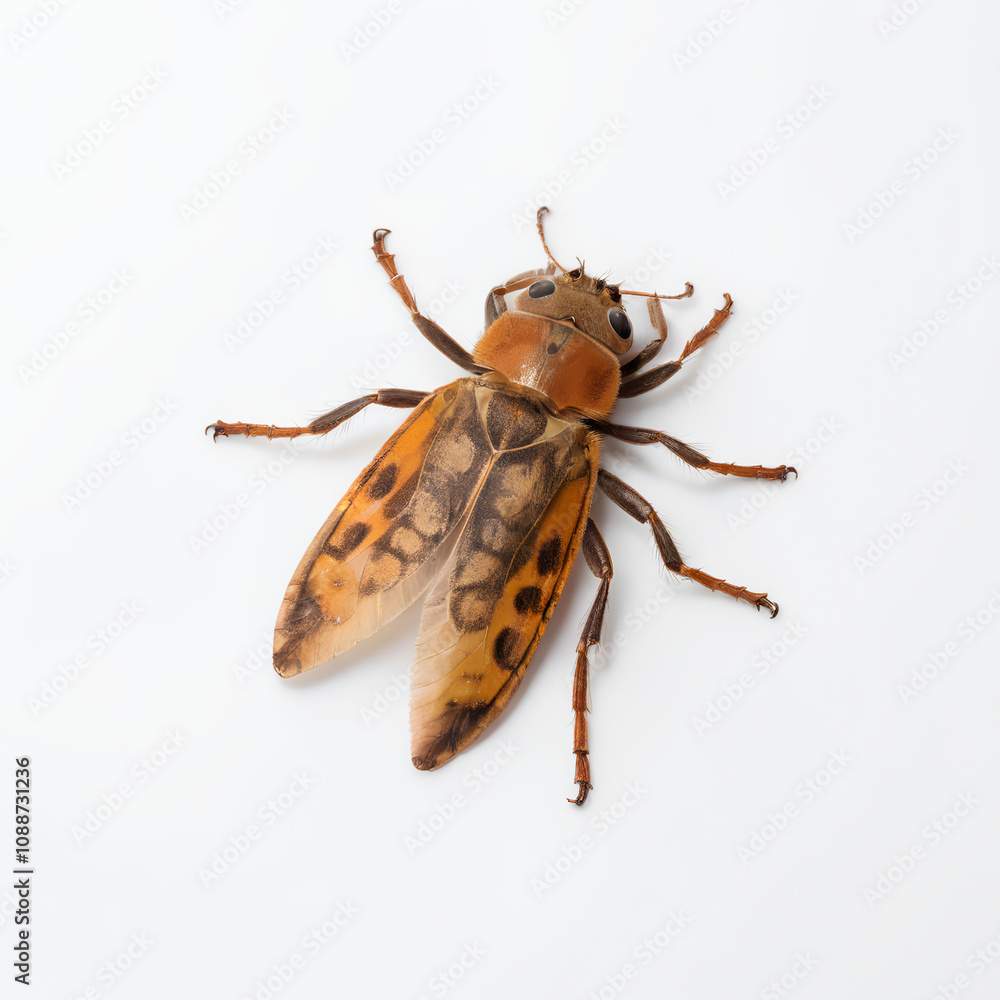 Fototapeta premium cockroach on white background