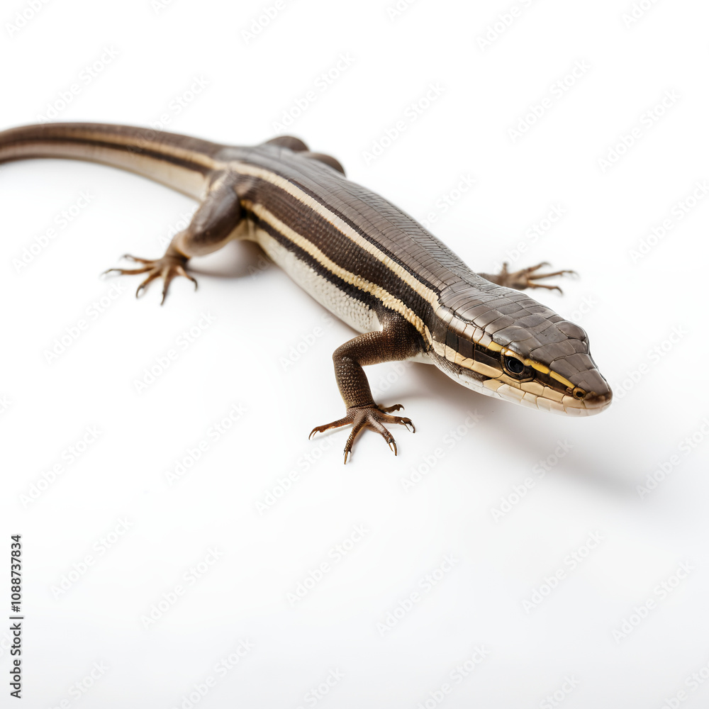 Obraz premium lizard isolated on white