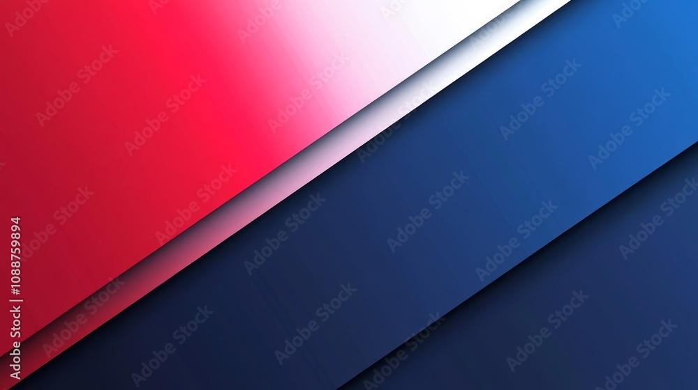 A sleek, modern design featuring layered red, white, and blue gradients, ideal for backgrounds or graphics. A sleek, modern design featuring layered red, white, and blue gradients, ideal for backgrounds or graphics.