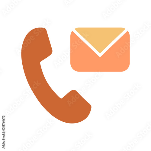 Contact Us Vector Icon