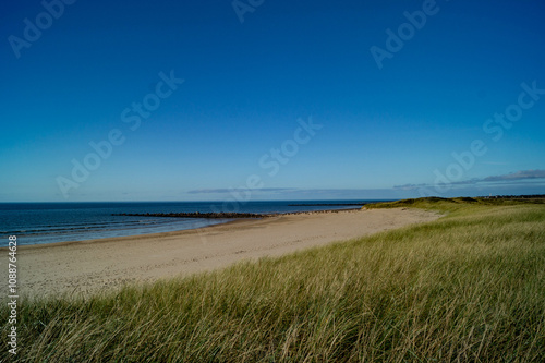 an der Nordsee in Hvidbjerg Strand Westjütland