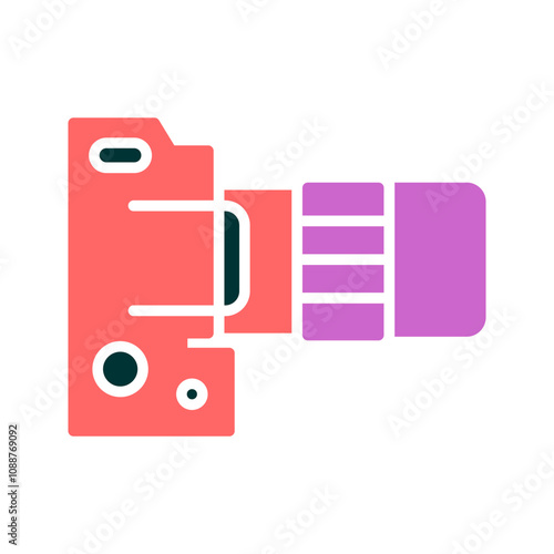 DSLR Essentials Vector Icon