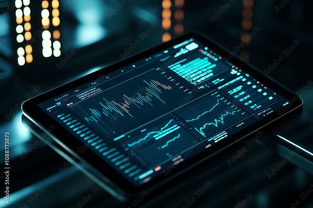 Stock Market Trading Analytics: Data-Driven Investment Decisions on Tablet Stock Market Trading Analytics: Data-Driven Investment Decisions on Tablet