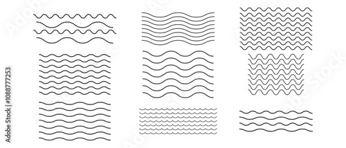 Wave icon. flat and simple wave vector. vector illustration.
