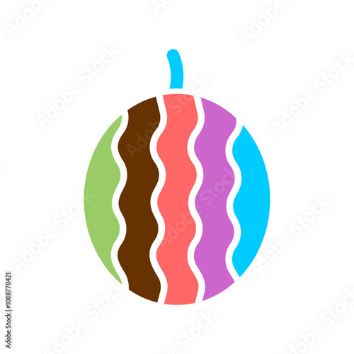 Watermelon Vector Icon