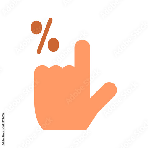 Click Through Rate Vector Icon