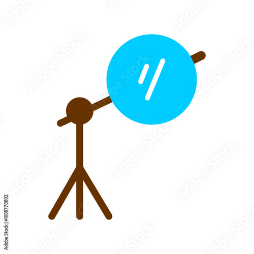 Photography Reflectors Vector Icon