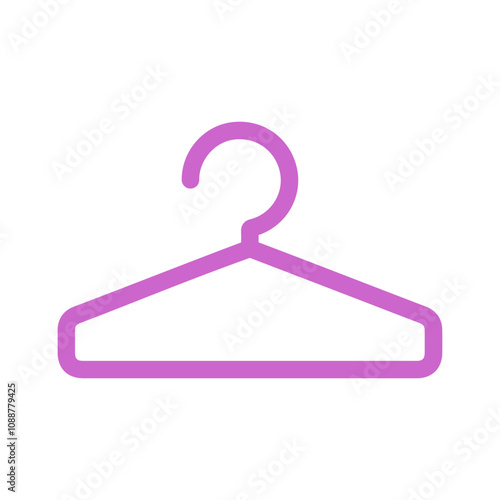 Cute Hangers Vector Icon