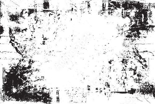 Wallpaper Mural Abstract  Grunge Texture Vector - Distressed Overlay and Rough Background Effect Torontodigital.ca