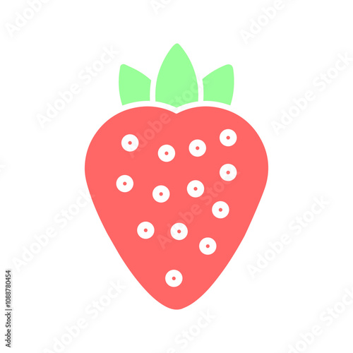 Strawberry Vector Icon