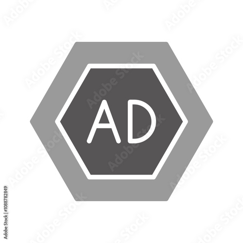 Ad Blocker Vector Icon
