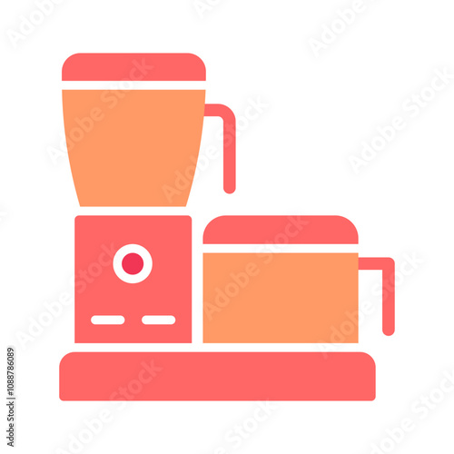 Food Processor Vector Icon
