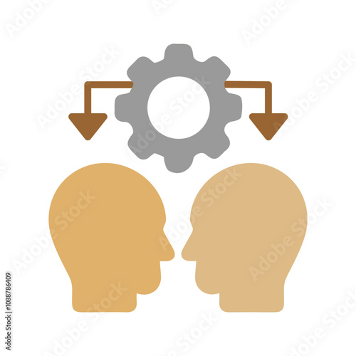 Conflict Management Vector Icon
