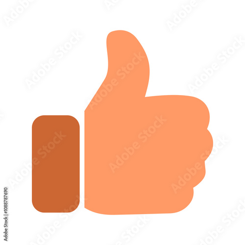 Thumbs Up Vector Icon