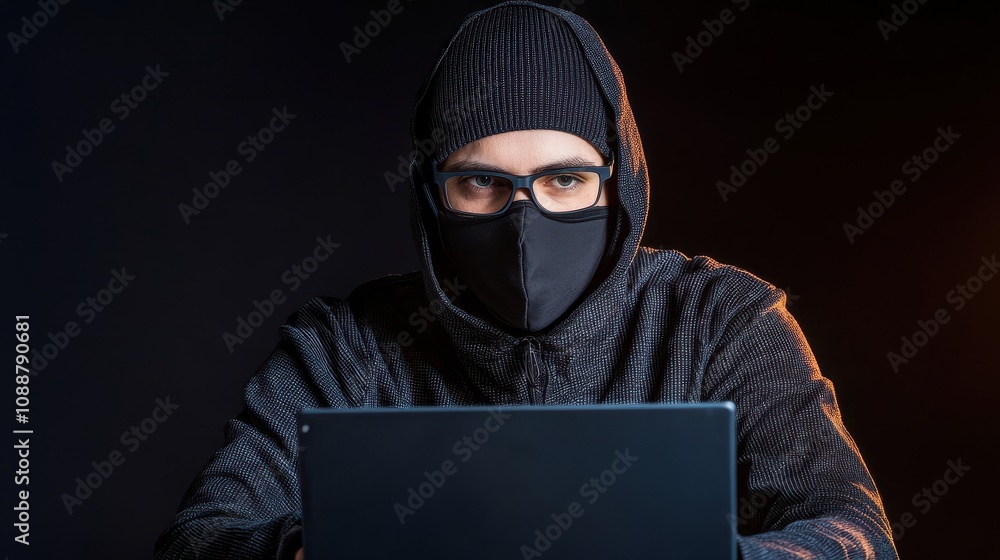 Cyberbullying Protection Concept, Cybersecurity Analyst Explaining Online Safety During Cyber Threats and Protection Measures in a Dark Environment with Modern Technology Setup Cyberbullying Protection Concept, Cybersecurity Analyst Explaining Online Safety During Cyber Threats and Protection Measures in a Dark Environment with Modern Technology Setup