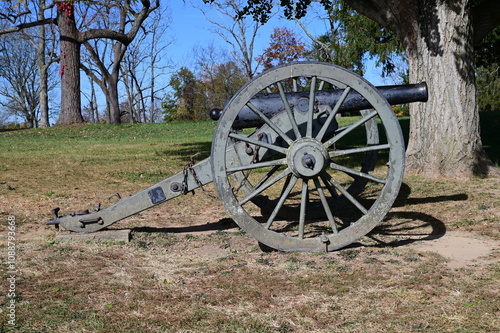 Cannon from the American Civil war at Ferdericksburg.