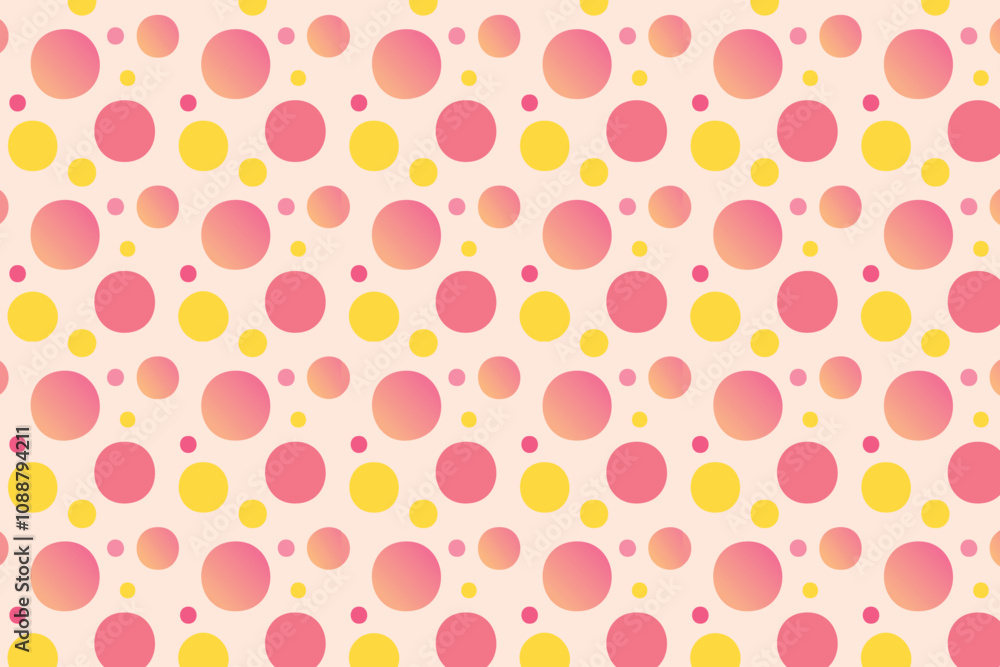 Abstract backgroundpink and yellow gradations with circle effect Abstract backgroundpink and yellow gradations with circle effect