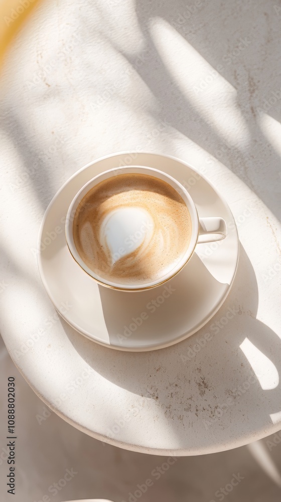 A cup of freshly brewed coffee A cup of freshly brewed coffee