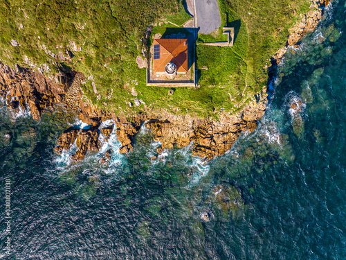 Faro de Cabo Cee en Corcubión A Coruña Galicia