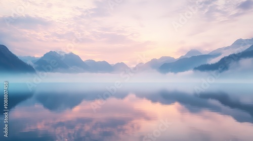 Wallpaper Mural Misty landscapes: enigmatic beauty in the fog Torontodigital.ca