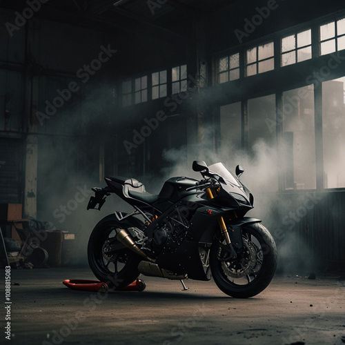 motorcycle on the street