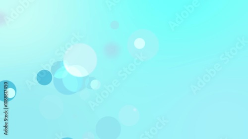 丸い気泡のパーティクル