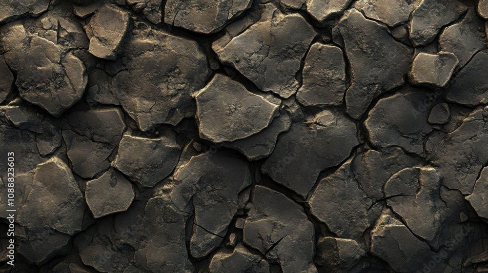 cracked earth texture, seamless background, high detail, rough surface, dry look, natural tones, minimalistic cracked earth texture, seamless background, high detail, rough surface, dry look, natural tones, minimalistic