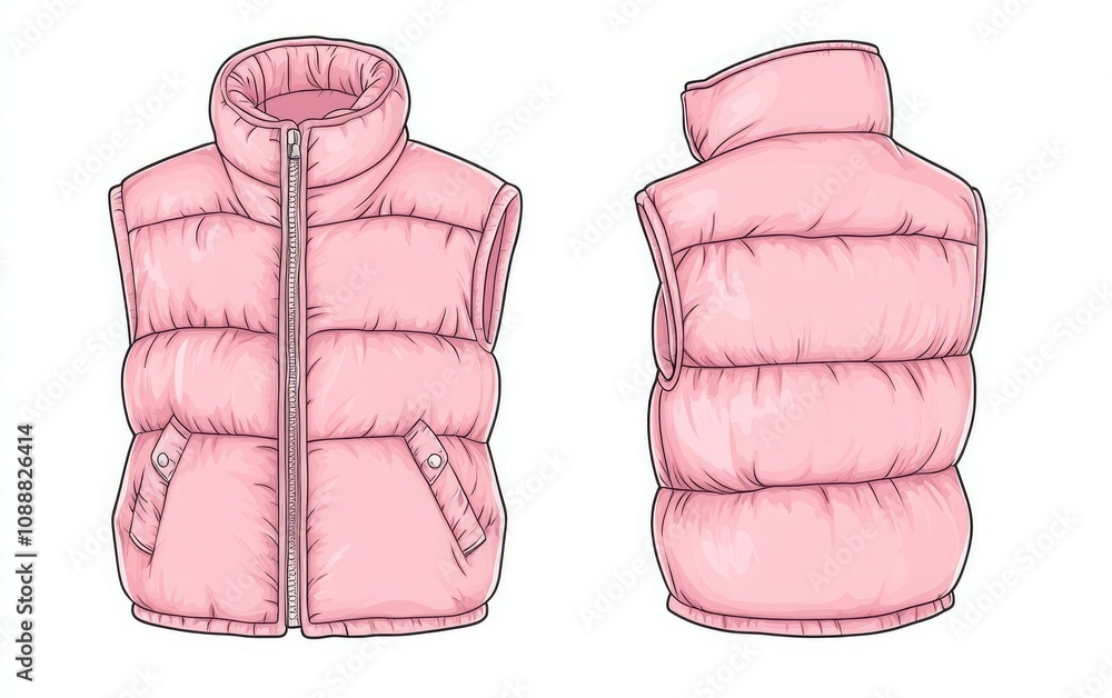 Pink Crew Vest for Outdoor Comfort
Pink Crew Vest for Outdoor Comfort