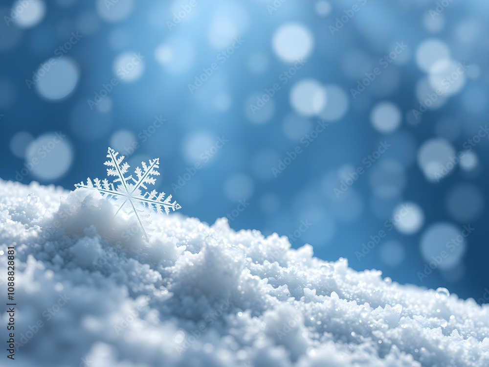 Blue christmas background with snowflake. Blue christmas background with snowflake.