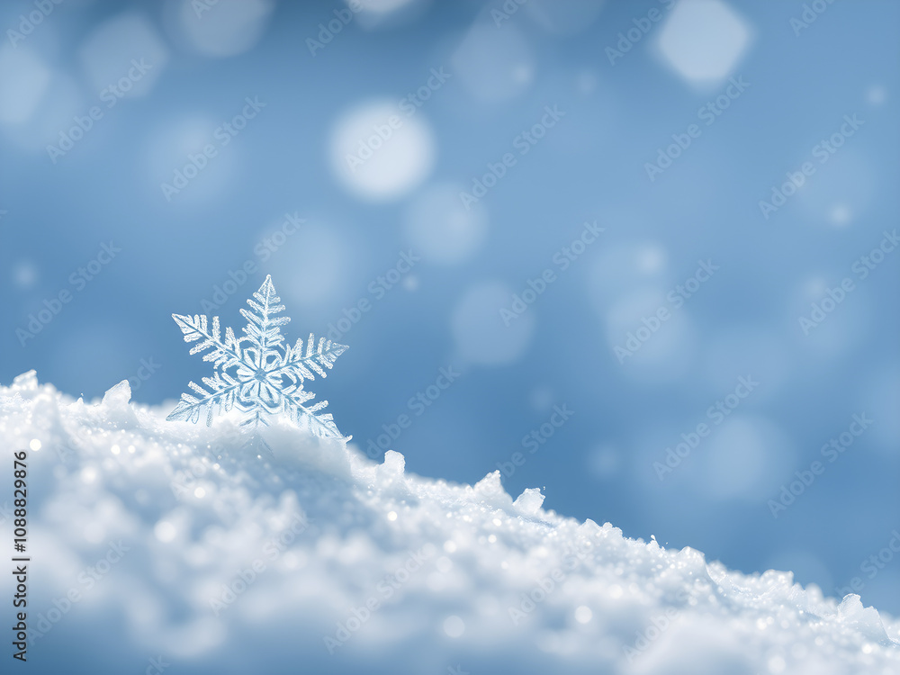 Blue christmas background with snowflake. Blue christmas background with snowflake.
