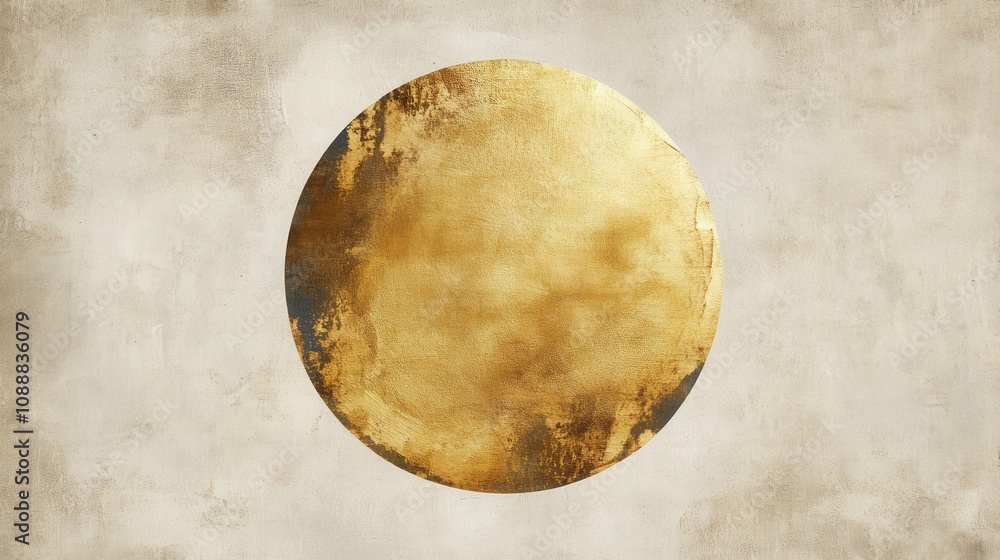 Gold Shining Paint. Generative AI Gold Shining Paint. Generative AI